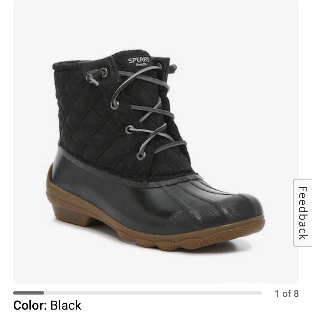 Sperry Syren Gulf Duck Boot - black